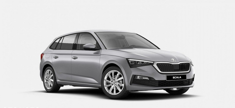 Skoda Scala cena 114200 przebieg: 3, rok produkcji 2023 z Szczekociny małe 22